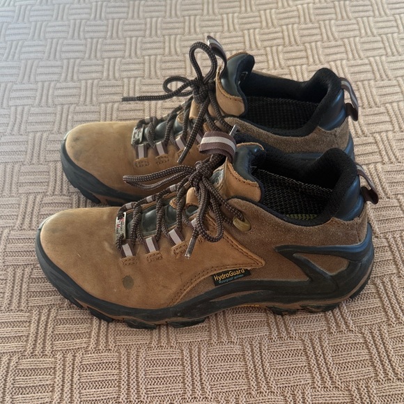 Men's RockRooster Brown Suede Hiking Boots with Cushioned Collar - Picture 5 of 10